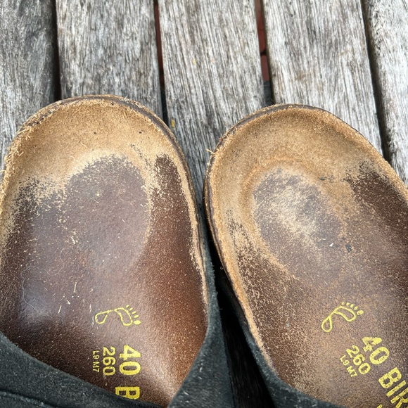 Black suede Arizona Birkenstock 40 - Picture 8 of 8